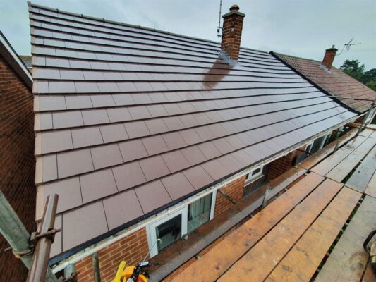 Slipped tile repairs in Bedford